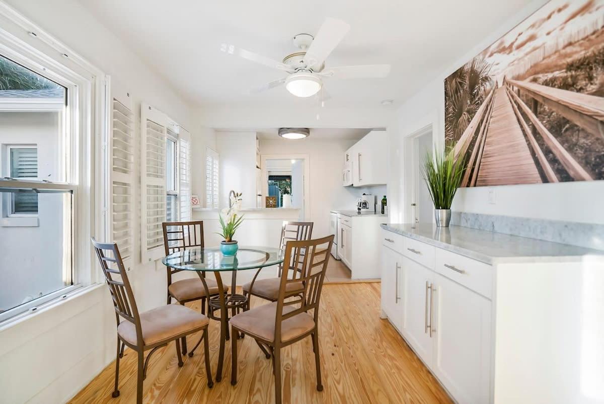 Beach Cottage! 100 Steps To The Sand, Pets Ok, Private Deck! St. Augustine Exterior photo